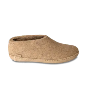 Glerups Unisex Shoe - Leather Soled - Sand