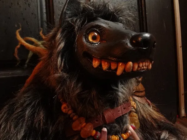 GNAW THE GNOLL- ORIGINAL ART DOLL