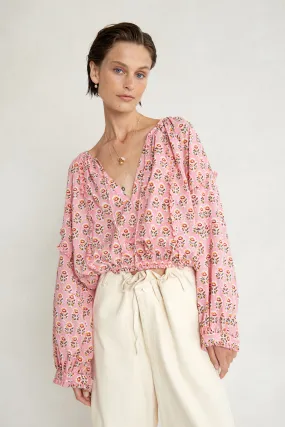 Greta Blouse Parfait Pink