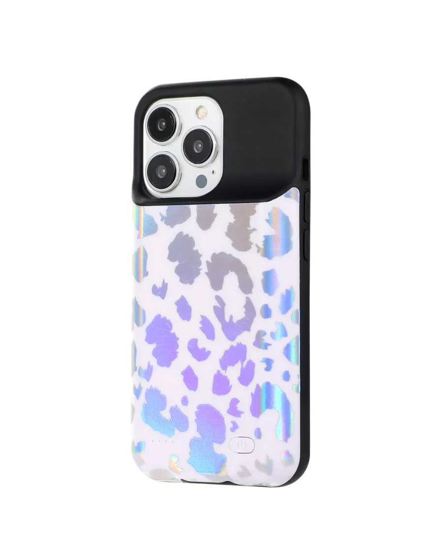 Holo Leopard Ultra Battery Case