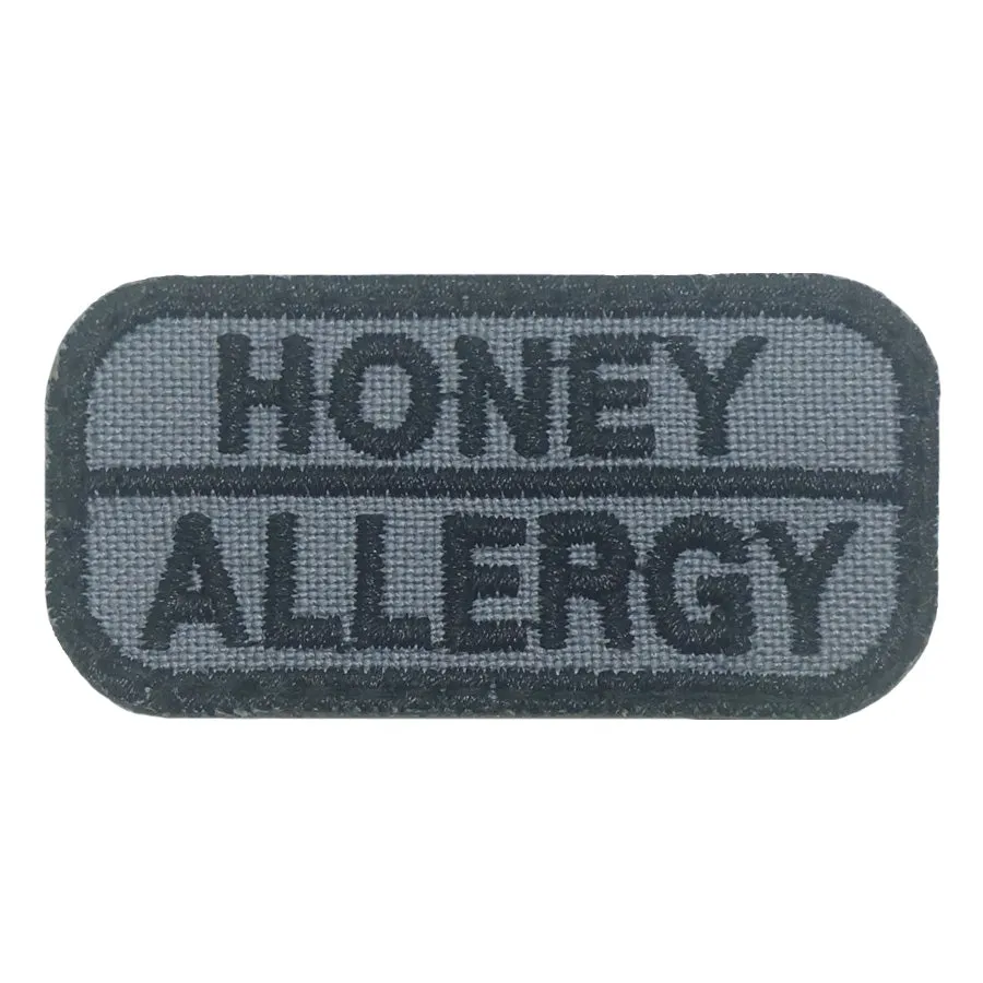 HONEY ALLERGY PATCH - GREY