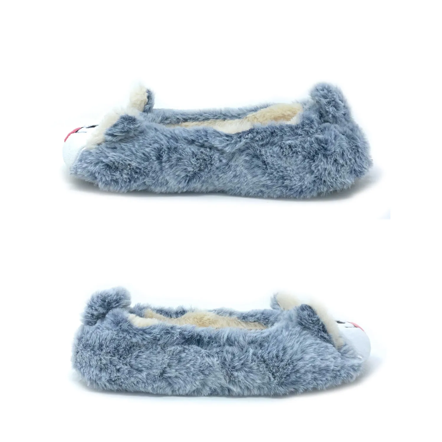 Husky Plush Slippers