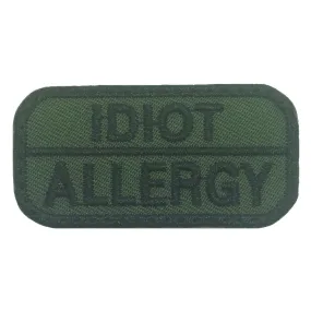 IDIOT ALLERGY PATCH - OD GREEN