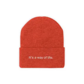 Knit Beanie "Way of Life"