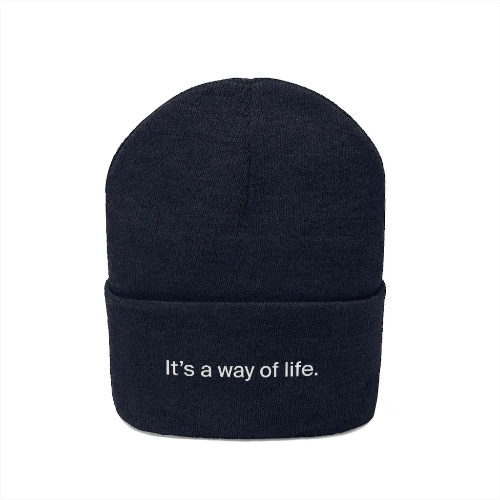 Knit Beanie "Way of Life"