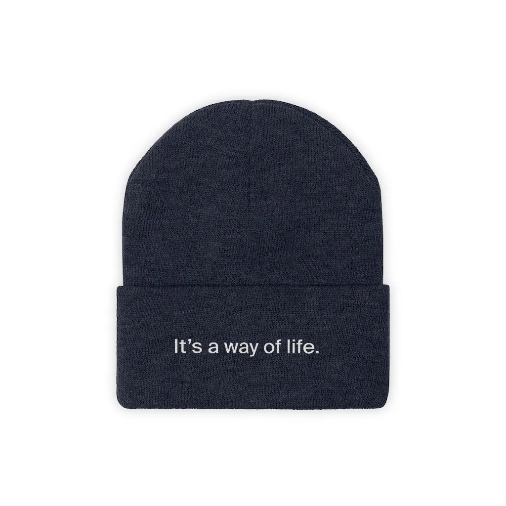 Knit Beanie "Way of Life"