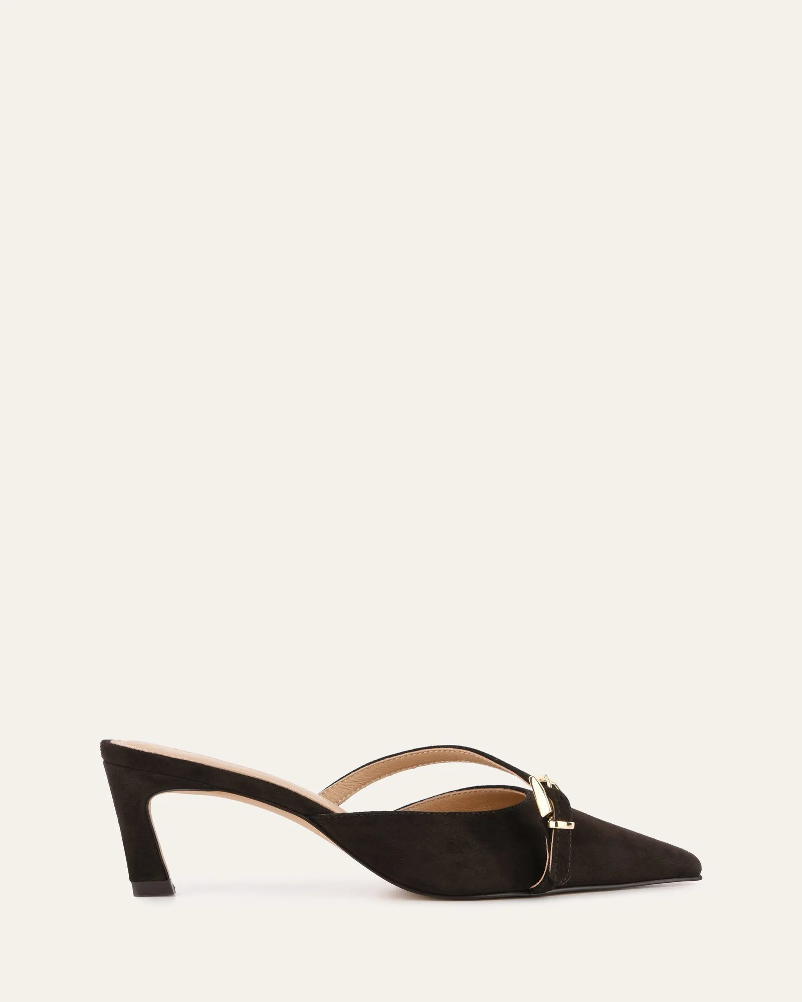 LEONA LOW HEELS SHOE ESPRESSO SUEDE