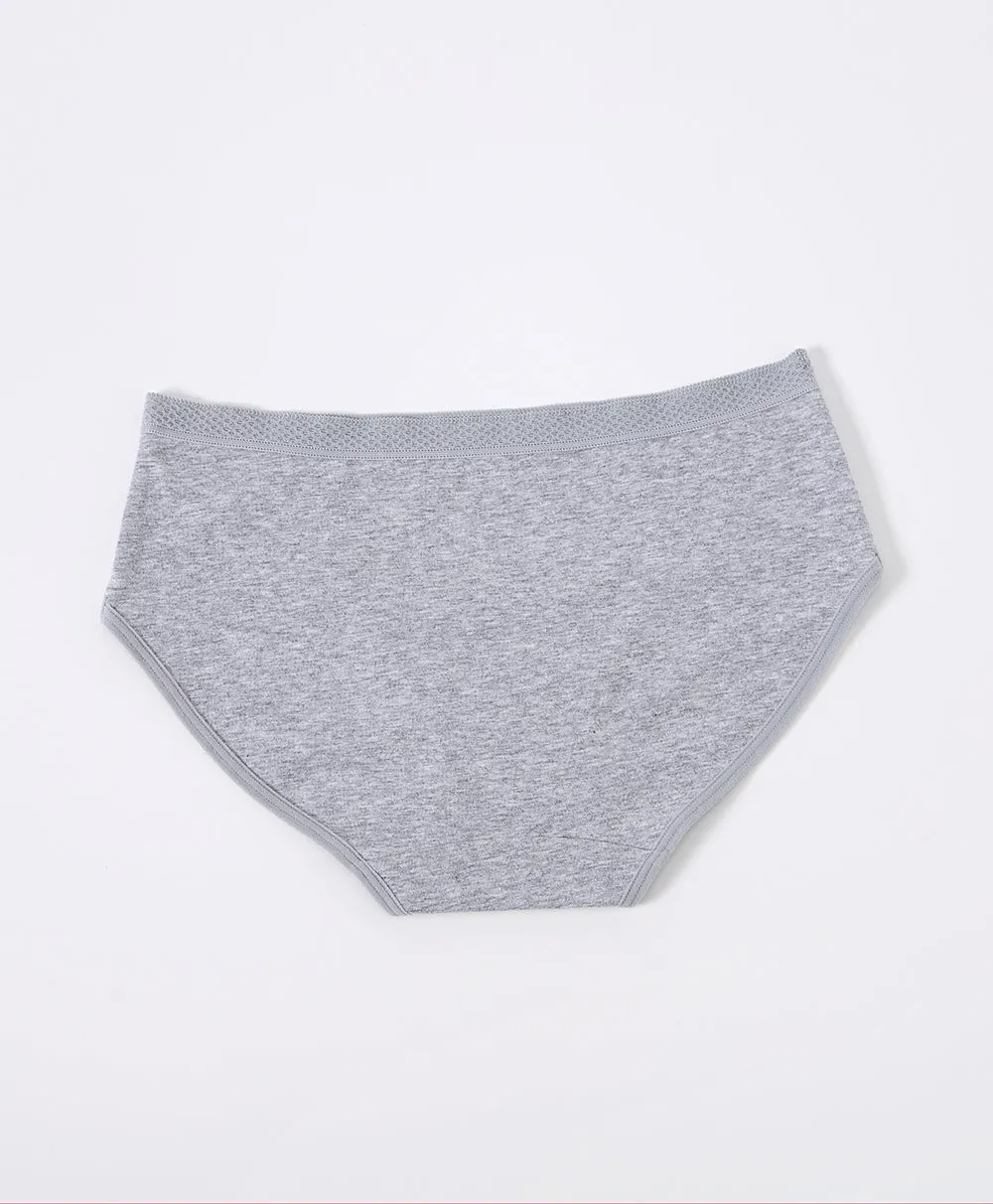 Mellow Peach Cotton 5-pack Hipster Panties