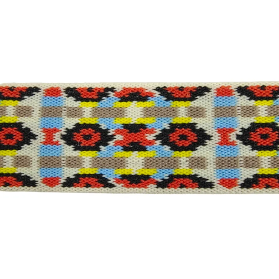 Multi-Color Stylish Woven Pattern Elastic