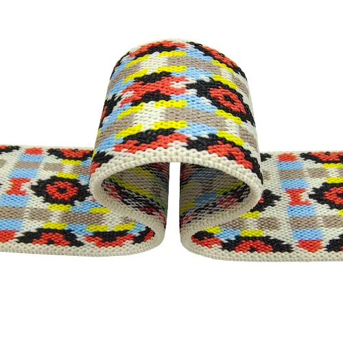 Multi-Color Stylish Woven Pattern Elastic