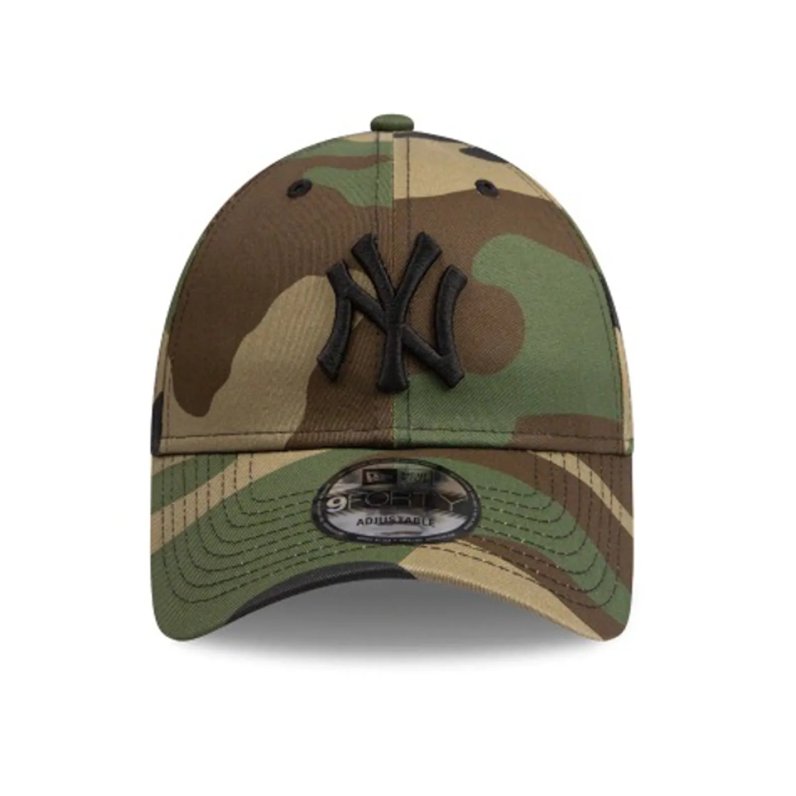 New York Yankees New Era 9Forty Camo Strap Adjustable Cap - Green