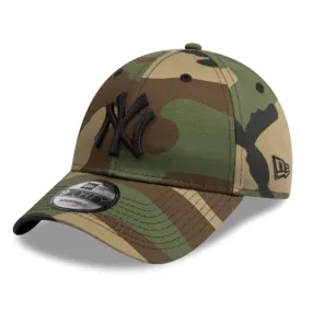 New York Yankees New Era 9Forty Camo Strap Adjustable Cap - Green