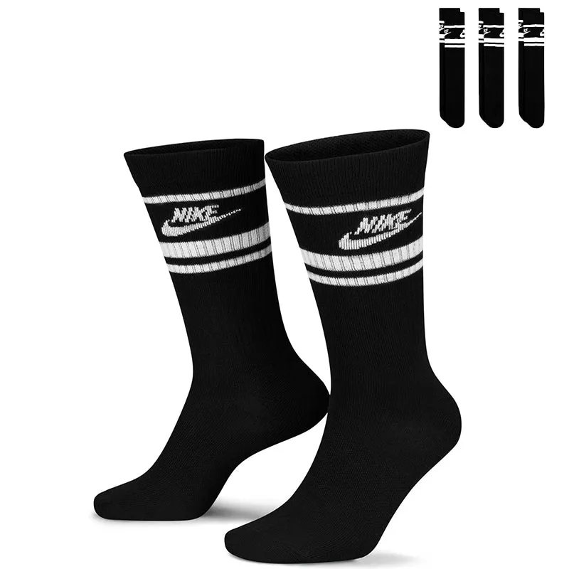 Nike Unisex Sportswear Everyday Essential Crew Socks (3 Pairs)