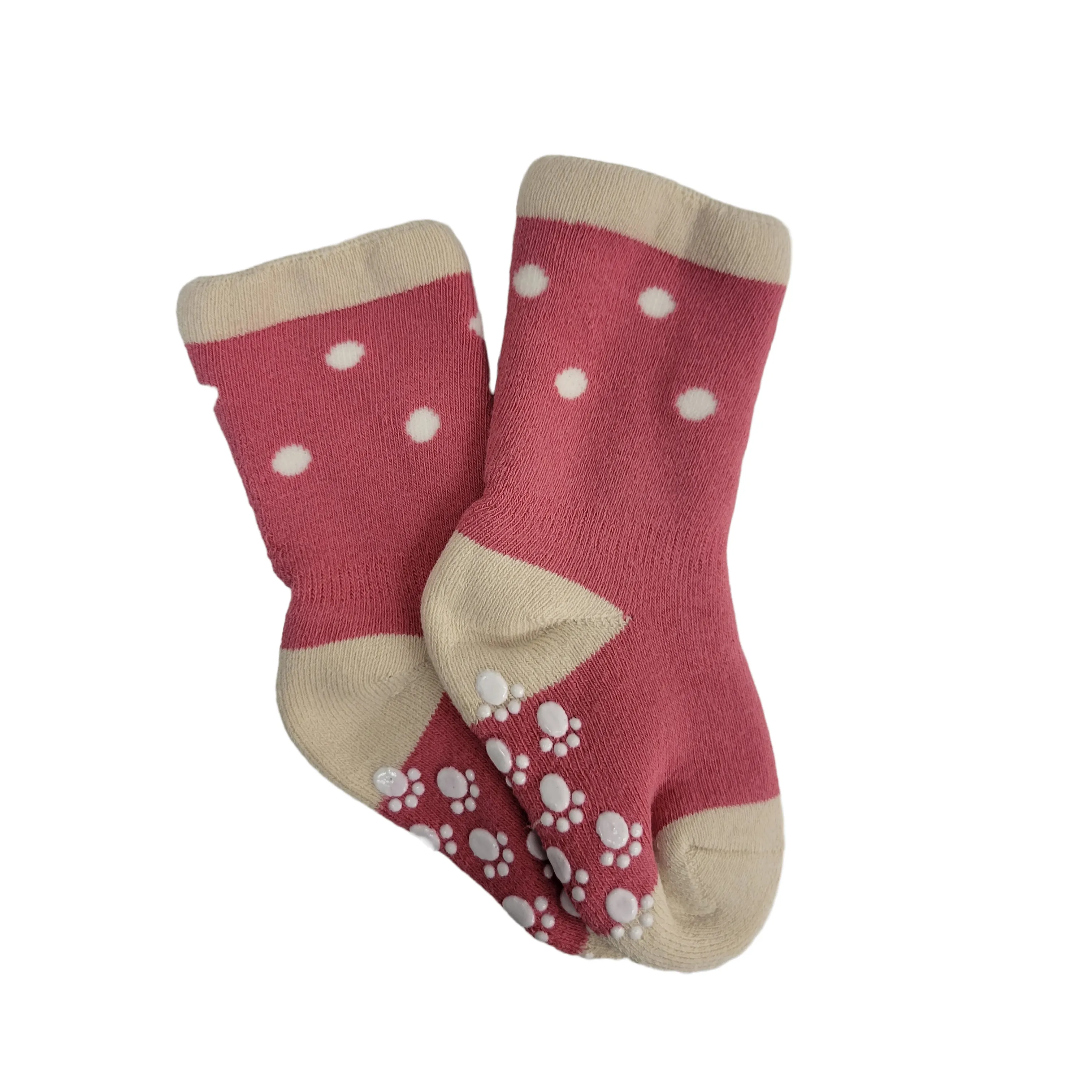 Non-Skid Christmas Themed Socks for Kids - Ages (6 mo.-1yr & 1 to 2yr)