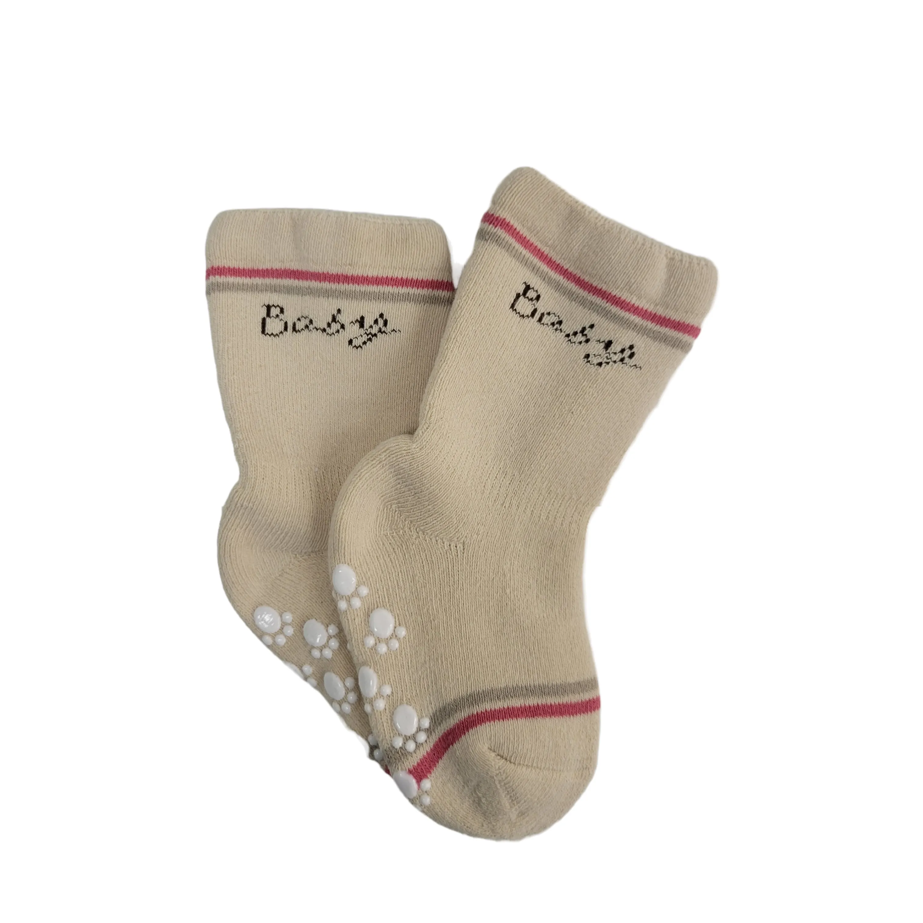 Non-Skid Christmas Themed Socks for Kids - Ages (6 mo.-1yr & 1 to 2yr)