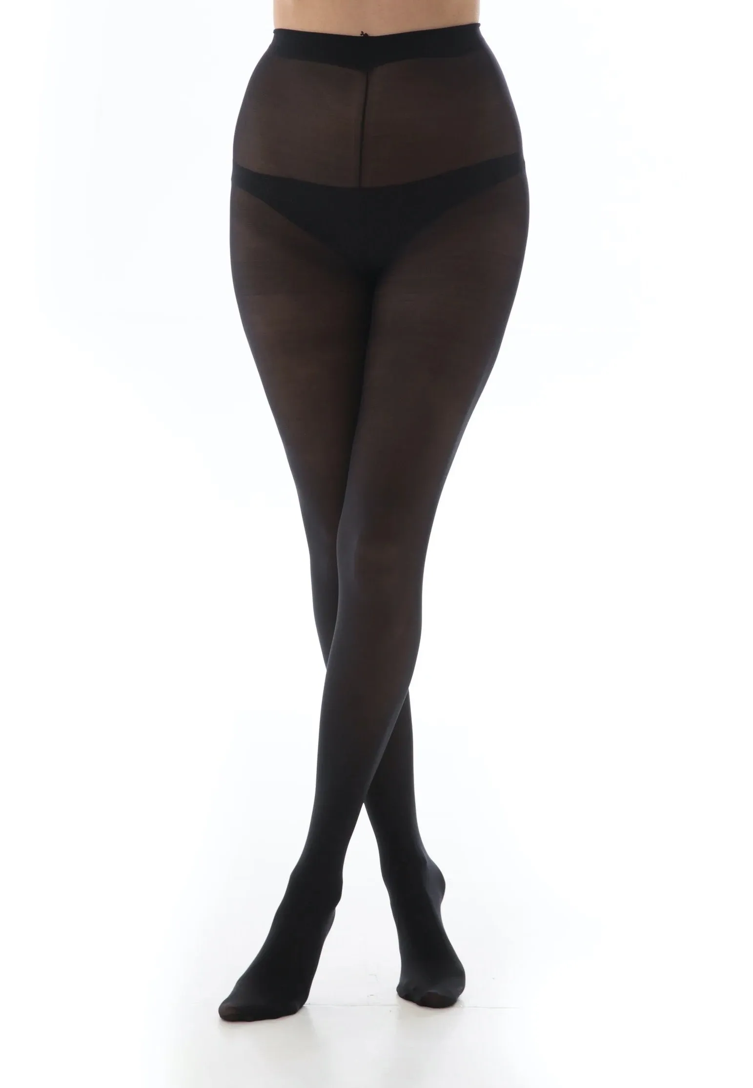 Pamela Mann - 50 Denier Opaque Recycled Yarn Black - Tights