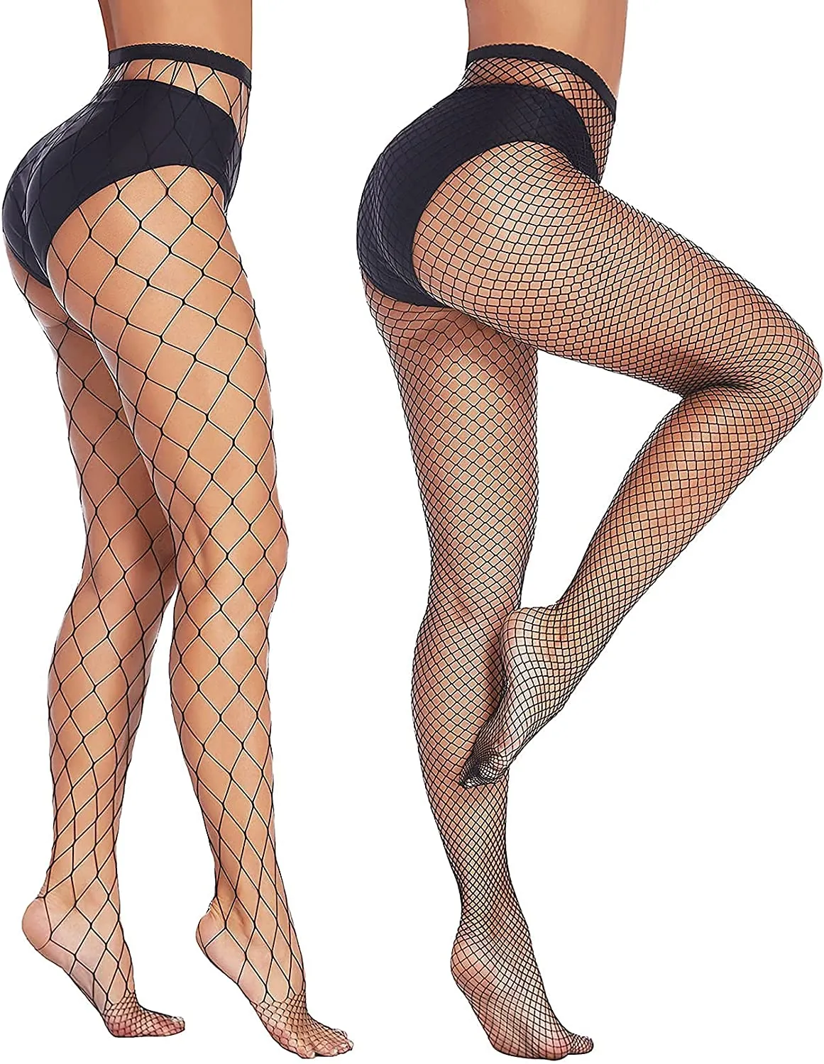 Plus Size Fishnet Stockings