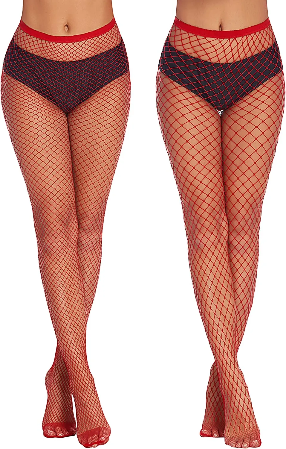 Plus Size Fishnet Stockings