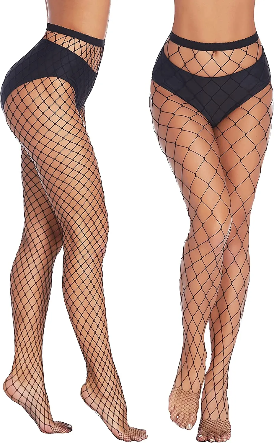 Plus Size Fishnet Stockings