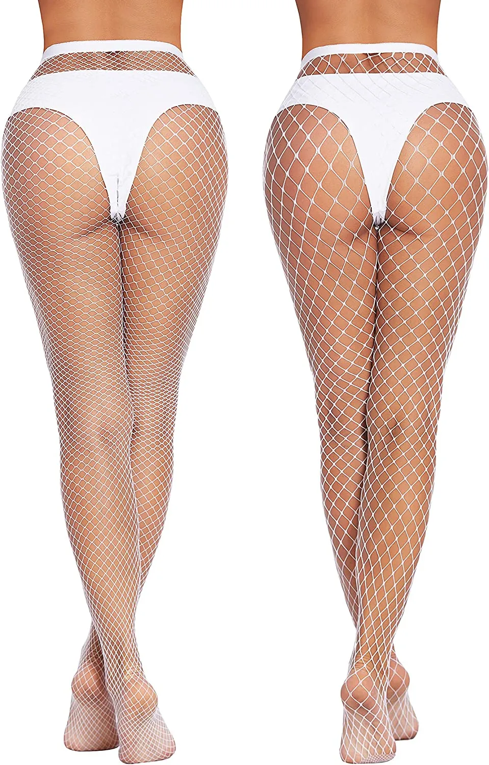 Plus Size Fishnet Stockings