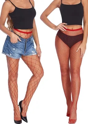 Plus Size Fishnet Stockings