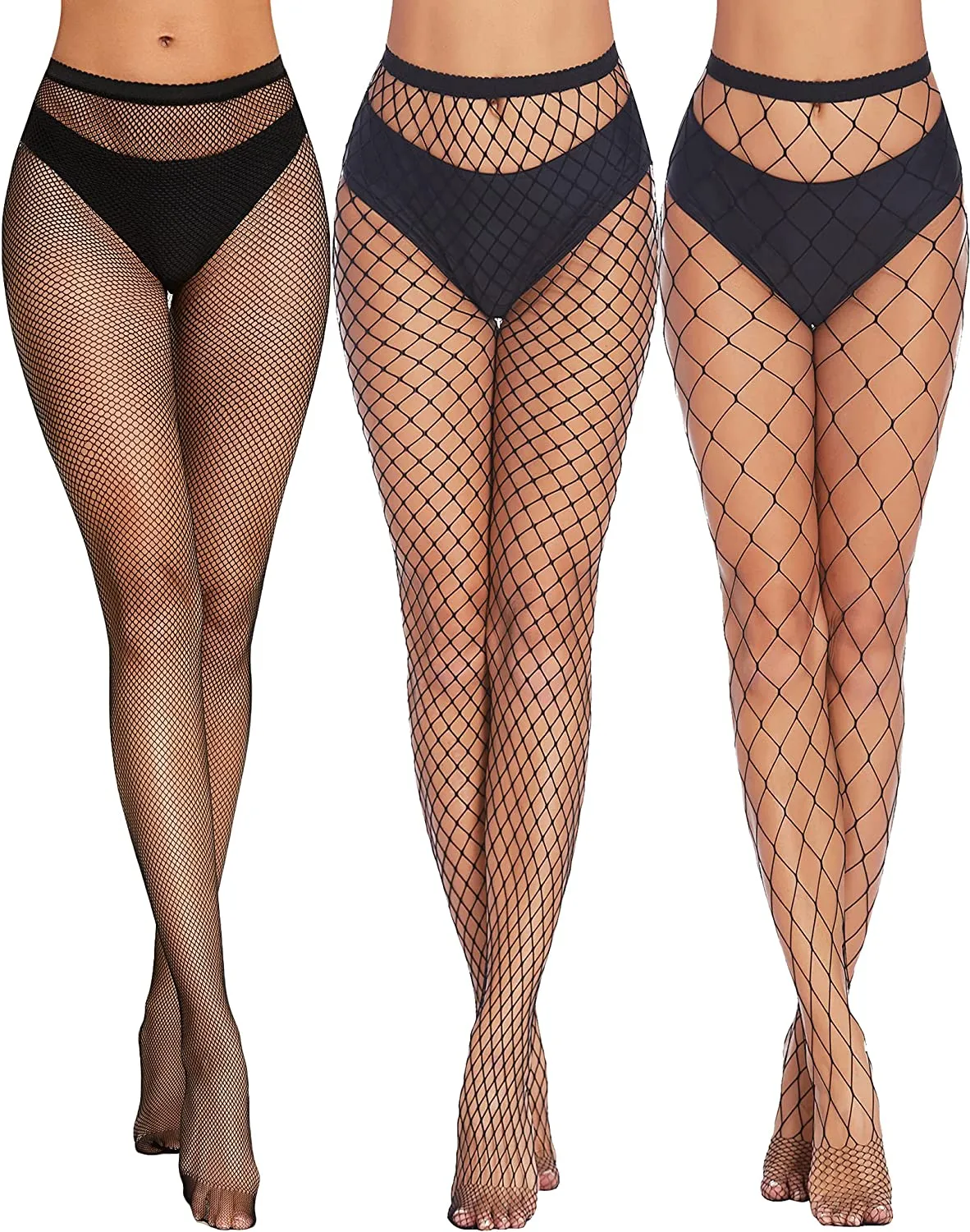 Plus Size Fishnet Stockings