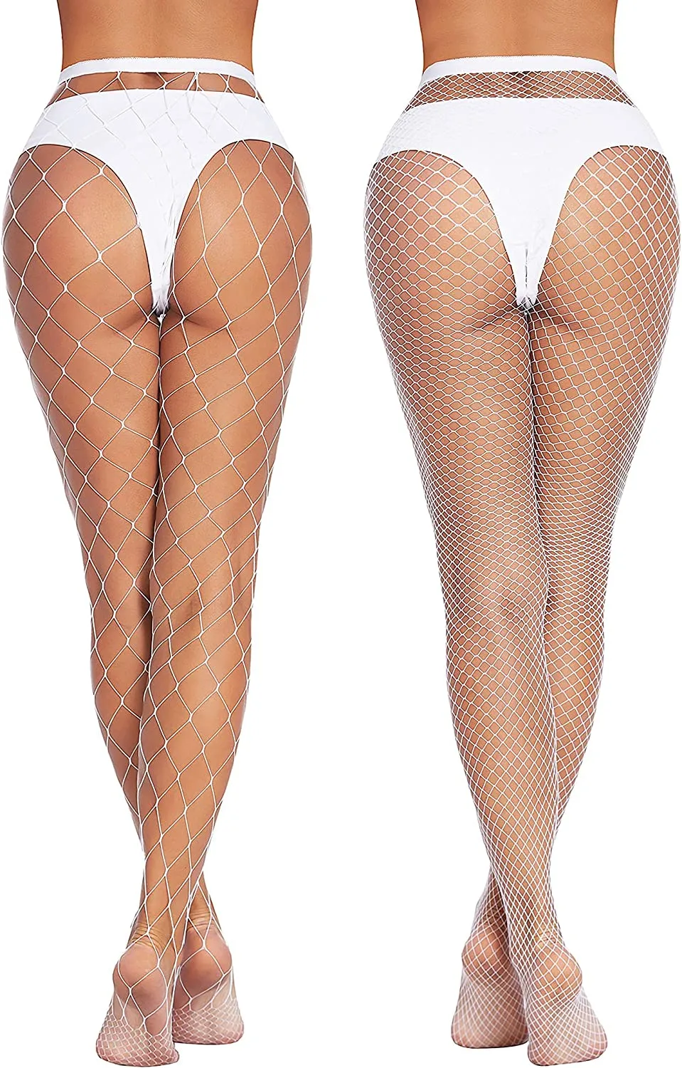 Plus Size Fishnet Stockings