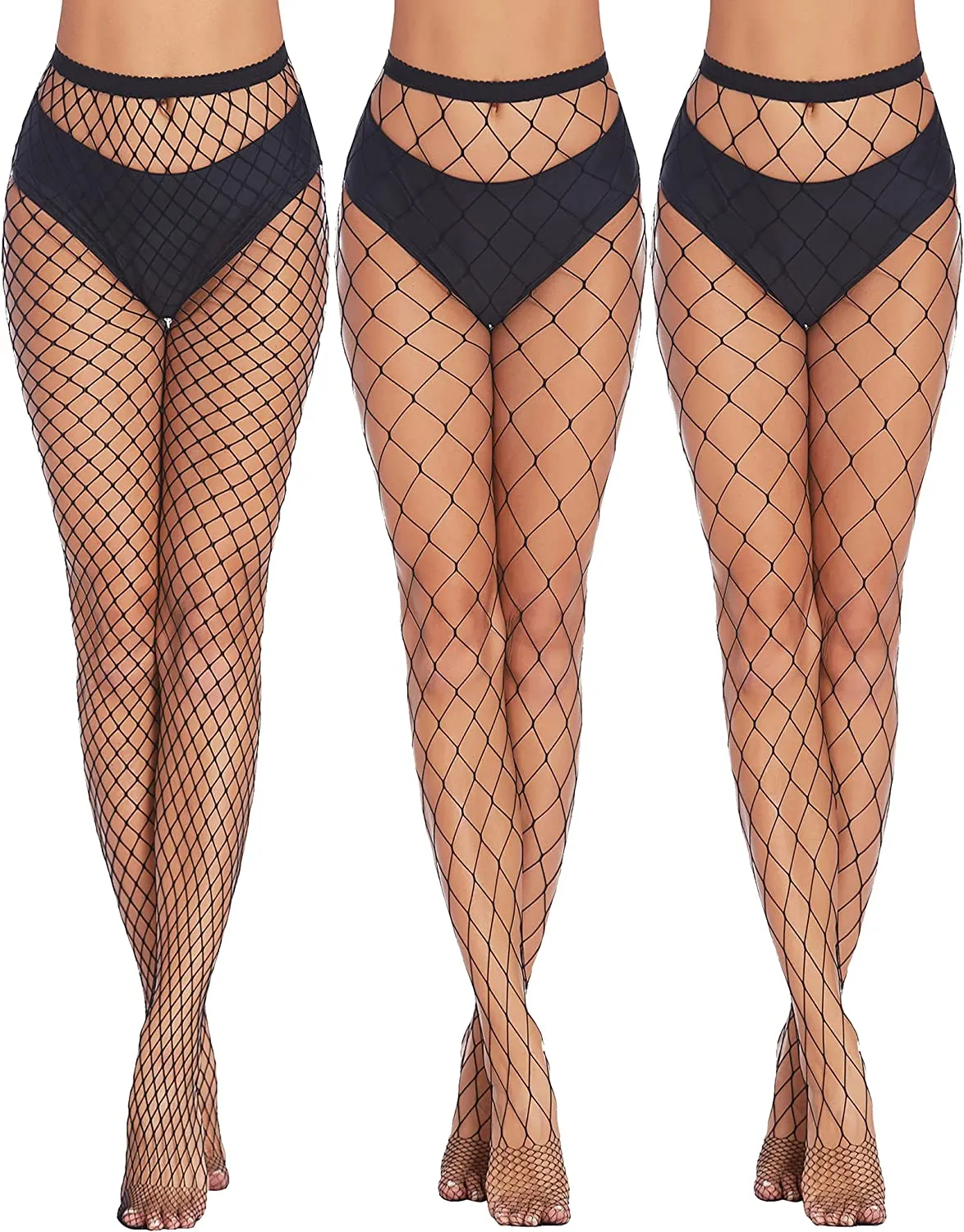 Plus Size Fishnet Stockings