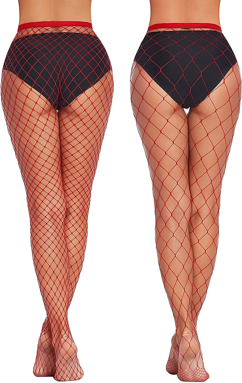 Plus Size Fishnet Stockings