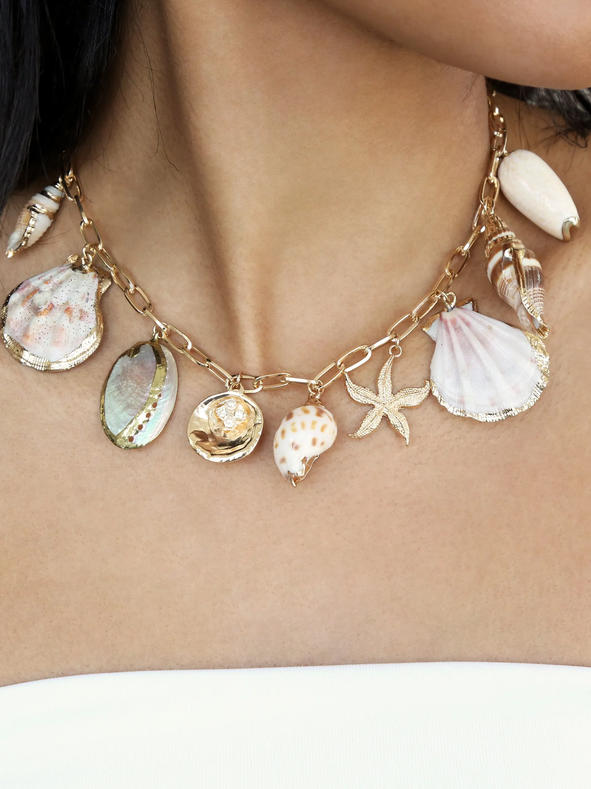 Private Island Assorted Shell Necklace