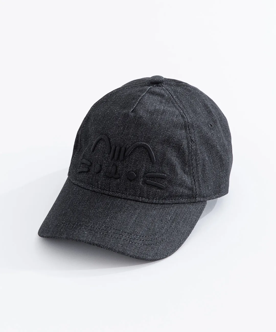 Pusheen Black Denim Cap