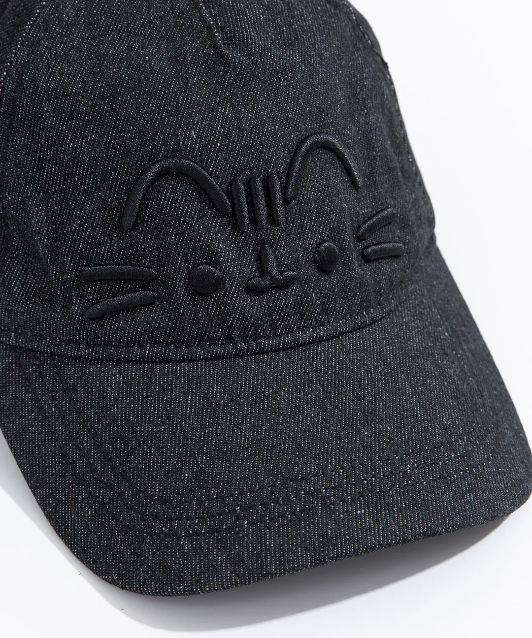 Pusheen Black Denim Cap