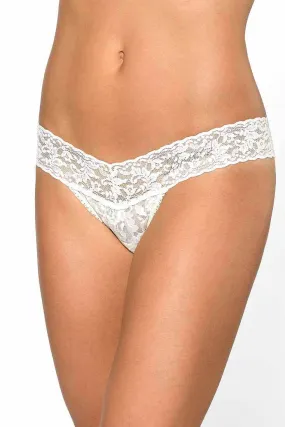 "Bride" Low Rise Thong