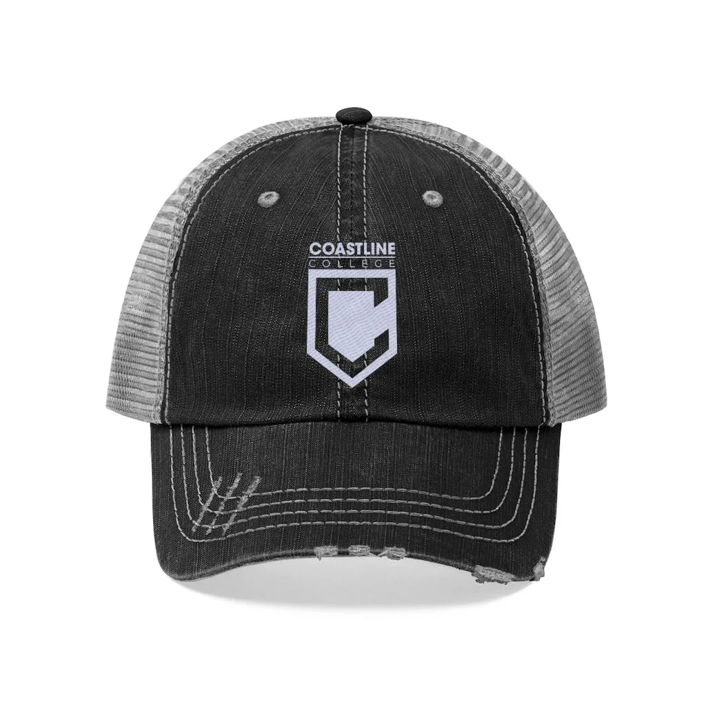 Shield Logo Embroidered Unisex Trucker Hat