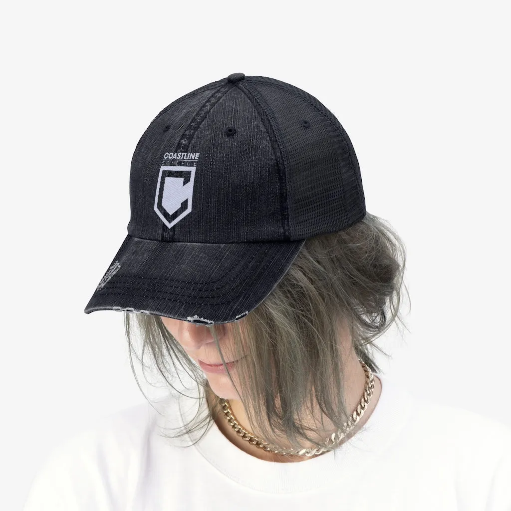 Shield Logo Embroidered Unisex Trucker Hat