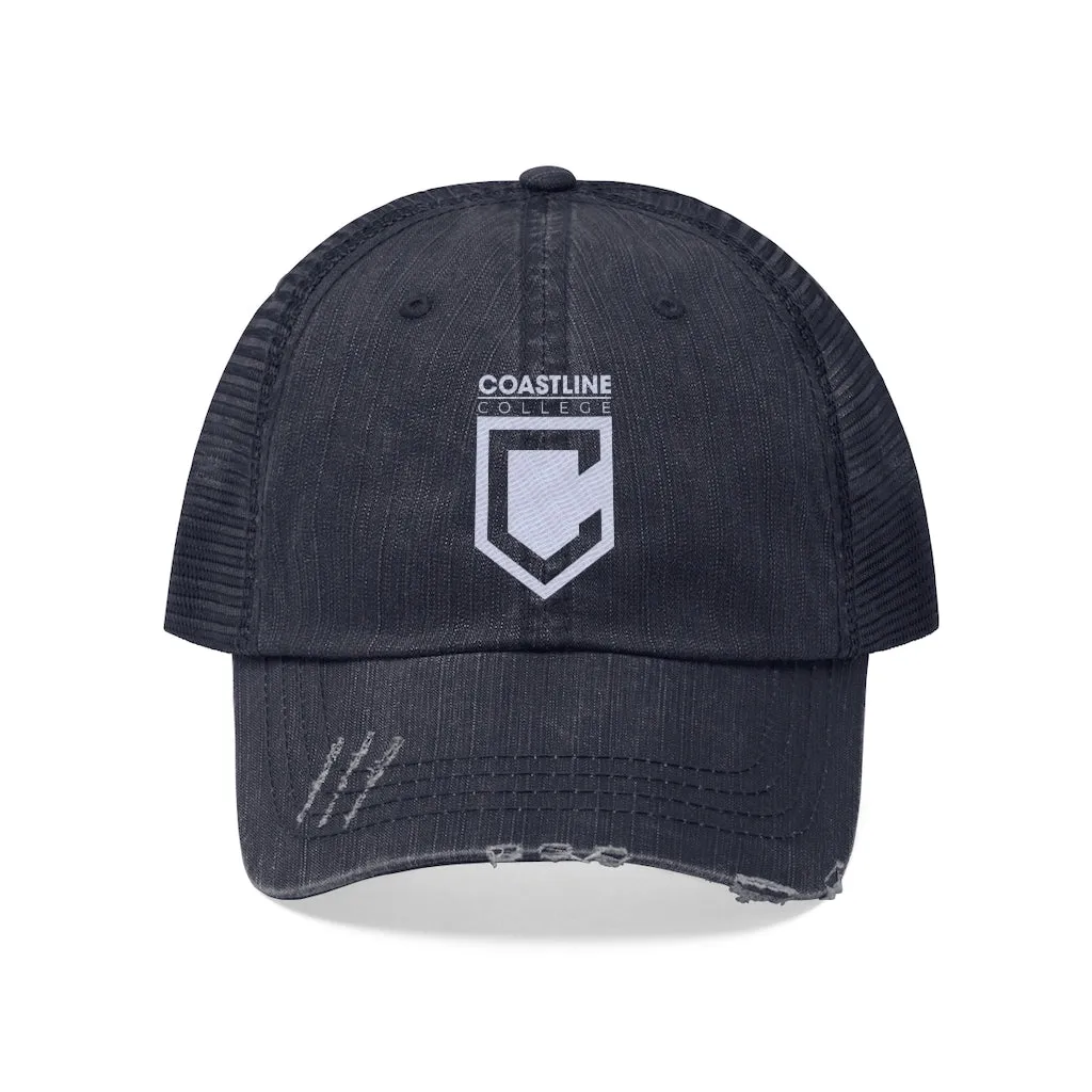 Shield Logo Embroidered Unisex Trucker Hat