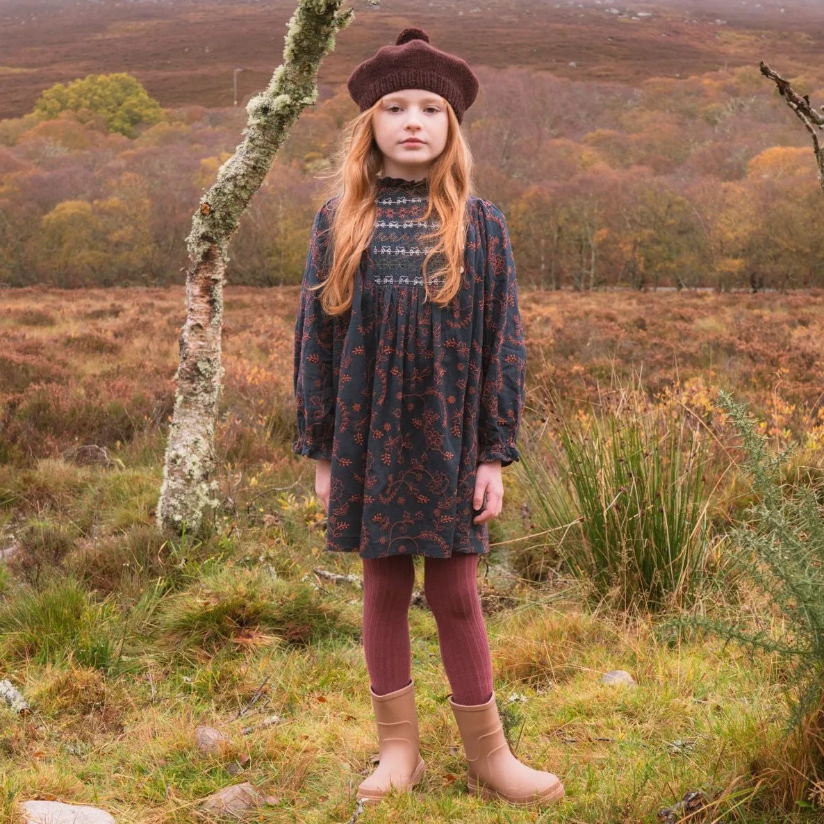 SKYE DRESS WITH EMBROIDERY