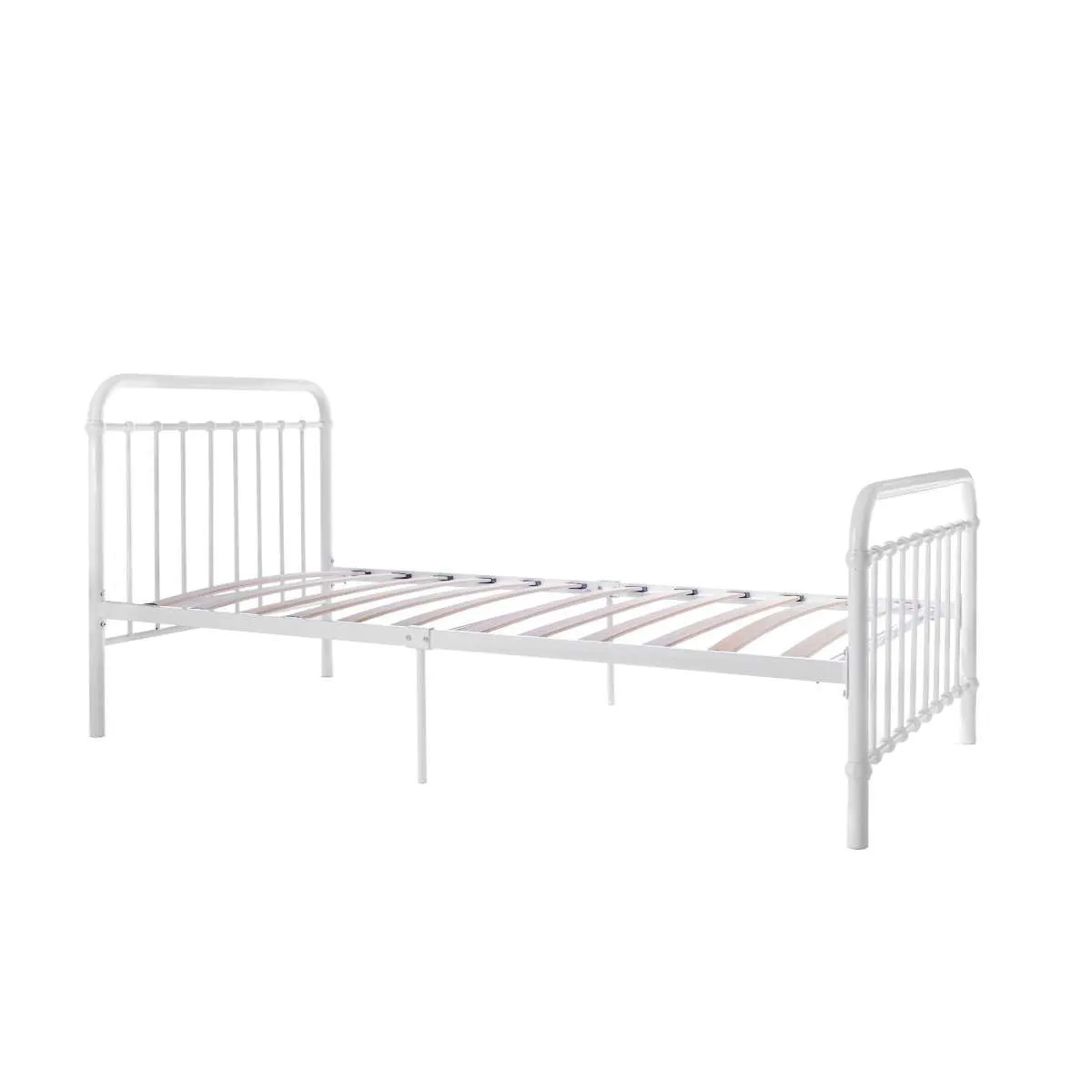 Sonata Bed - King Single - White