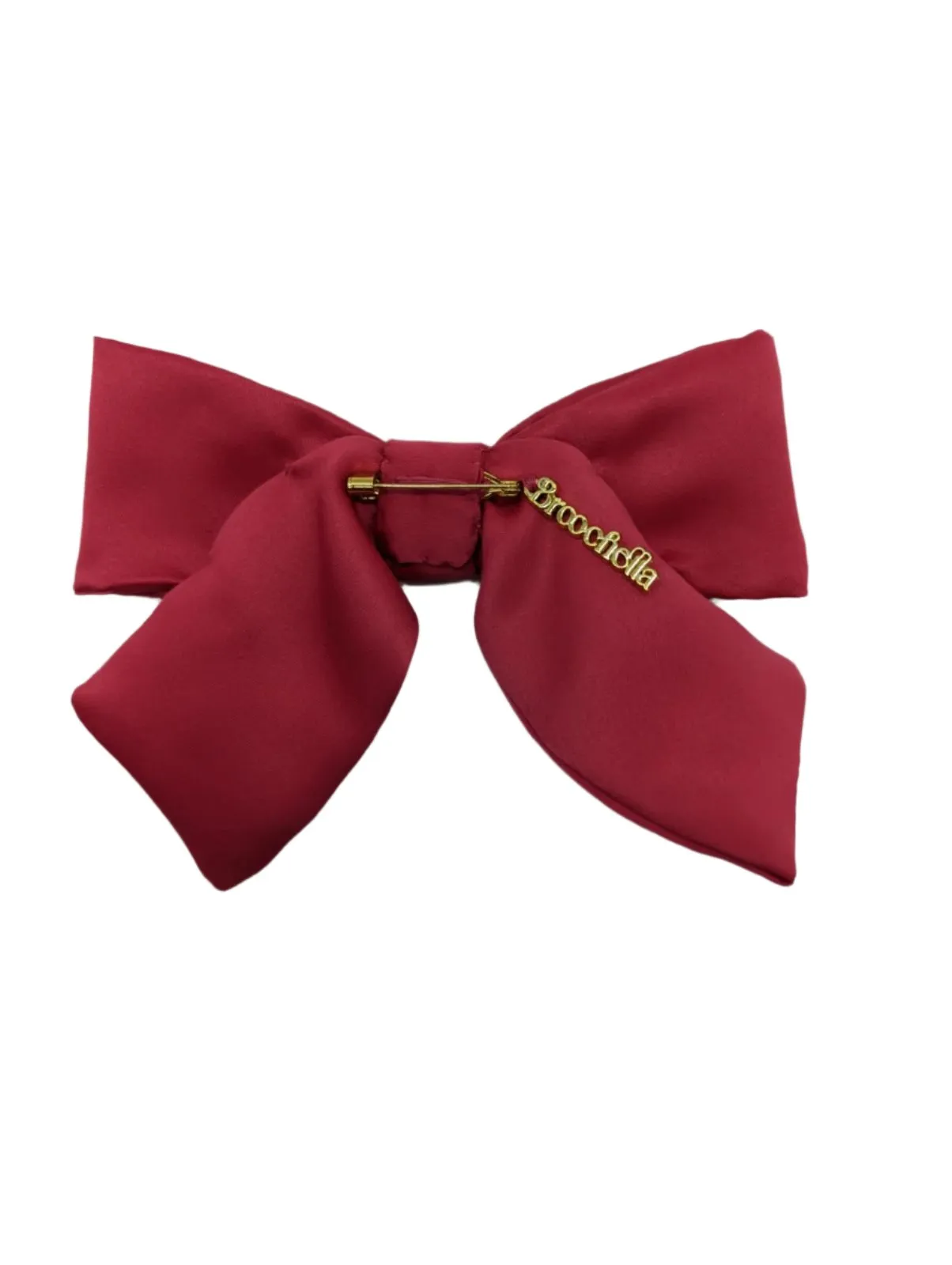 The Hollywood Satin Bow Brooch