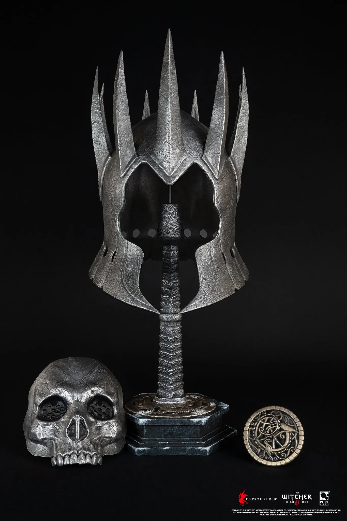 The Witcher 3: Wild Hunt Eredin Helmet 1/1 Scale Replica Exclusive Edition