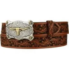 Tony Lama Kids Dark Brown Belt/C60115