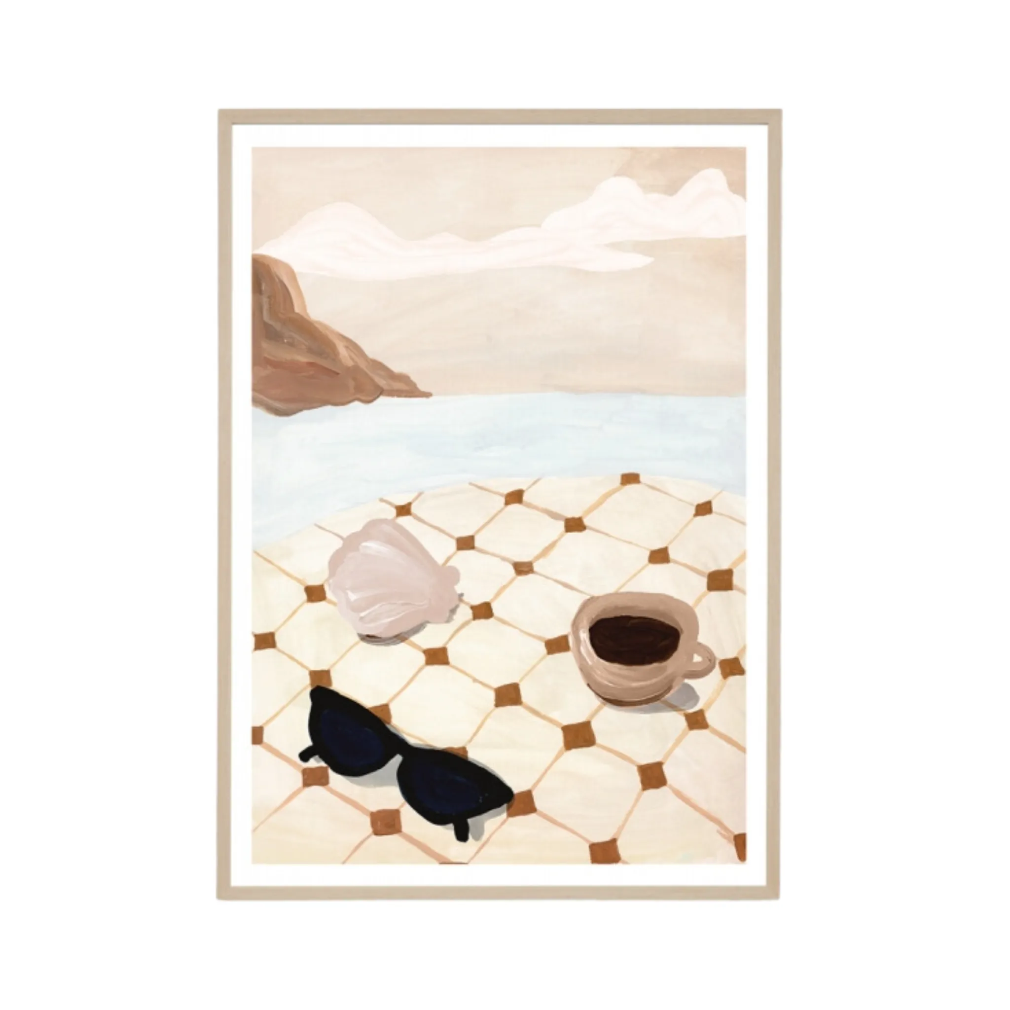 Vacation Espresso Print