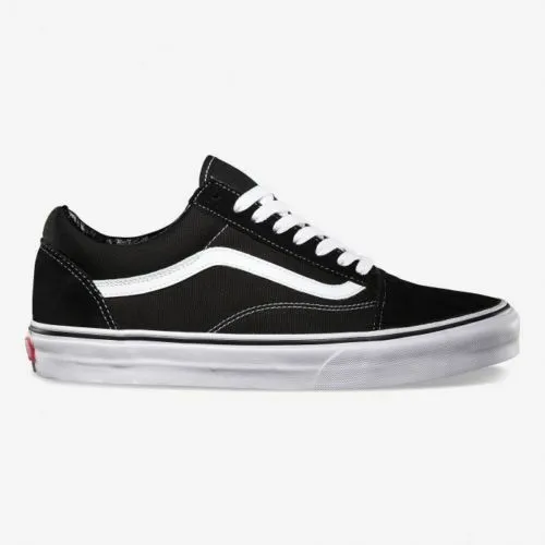 Vans Old Skool Skate Shoes Black/White All Sizes