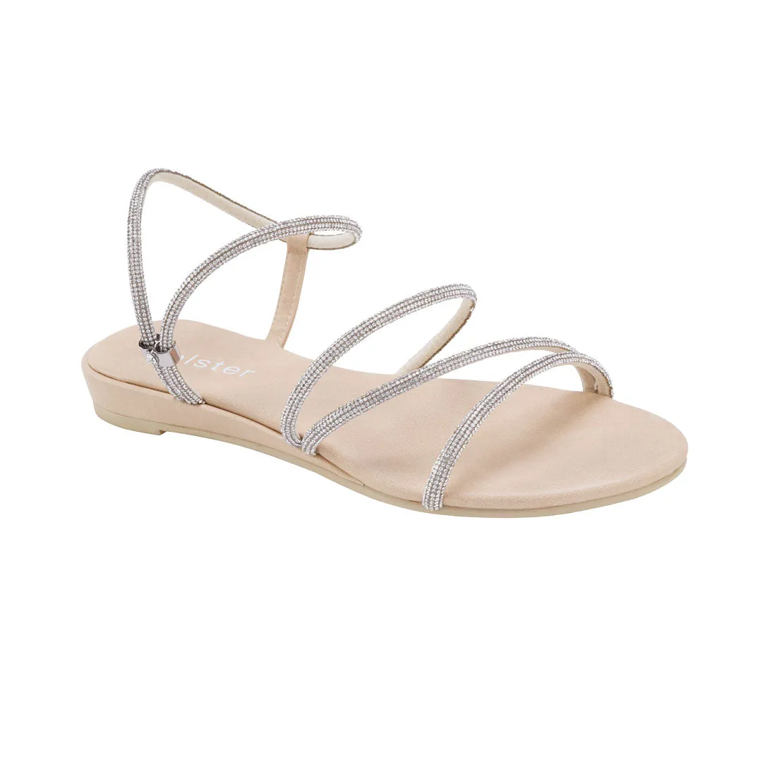 Viva Low Wedge - Beige