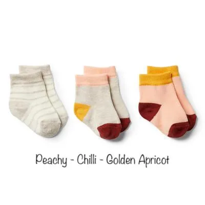 Wilson & Frenchy 3 Pack Baby Socks